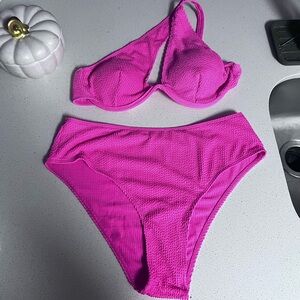 NEVER WORN High waisted 2 piece swimsuit